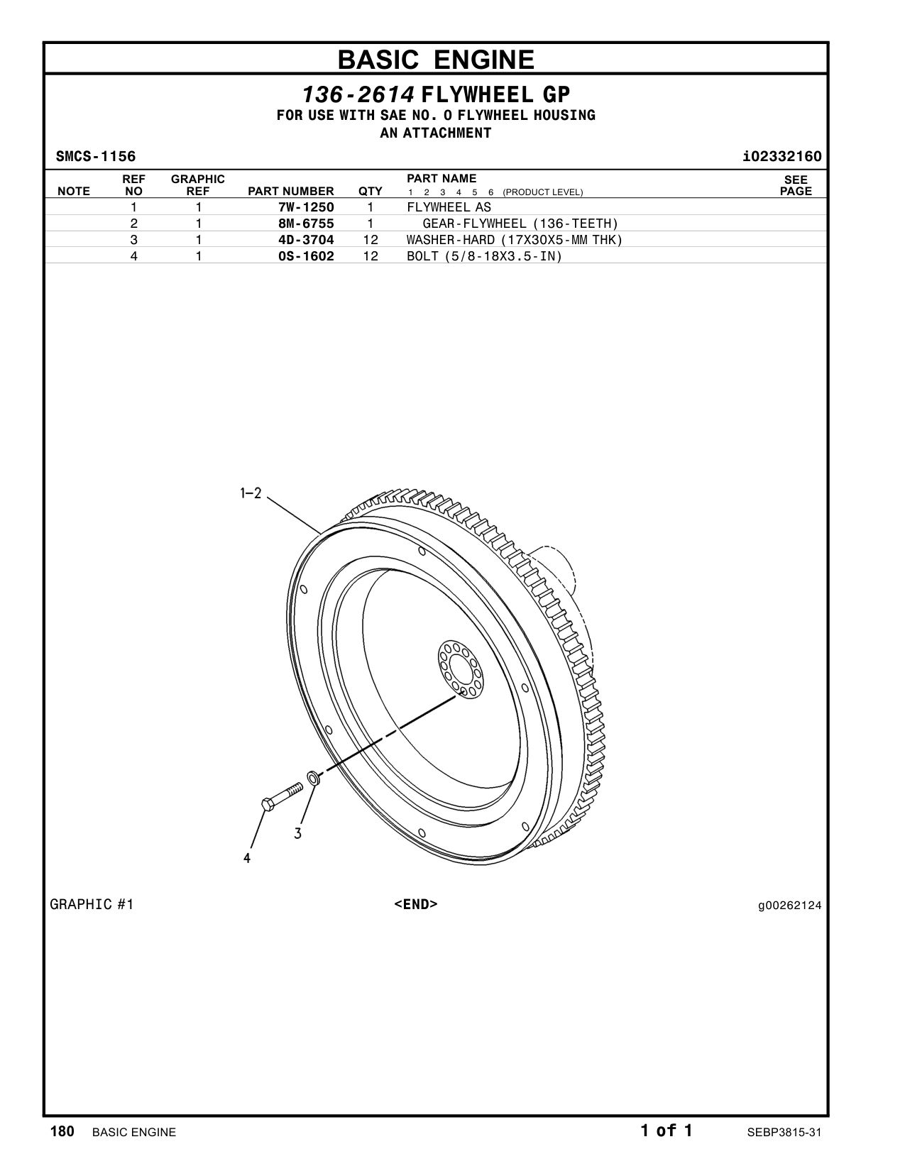 0S-1602 - BOLT (5/8-18X3.5-IN)