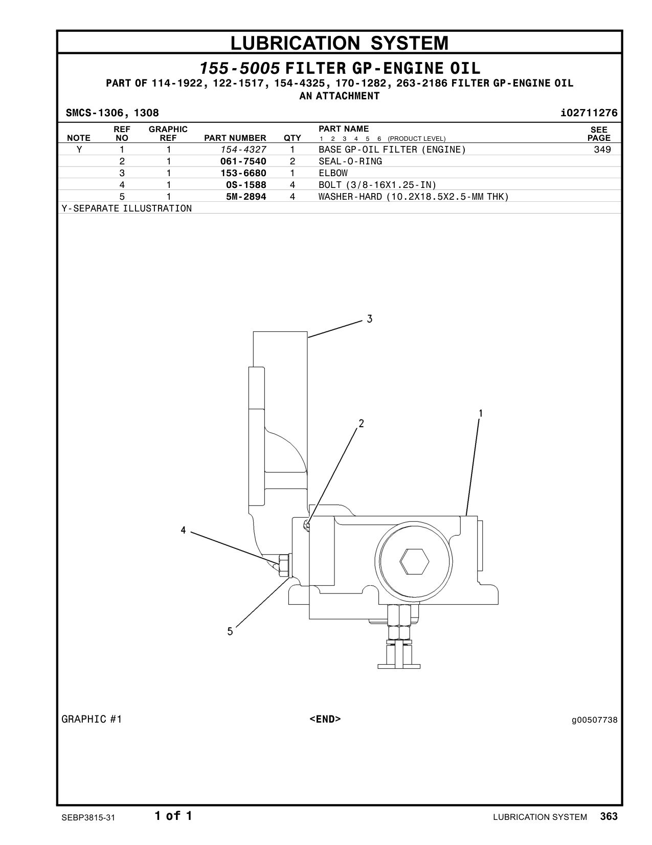 061-7540 - SEAL-O-RING