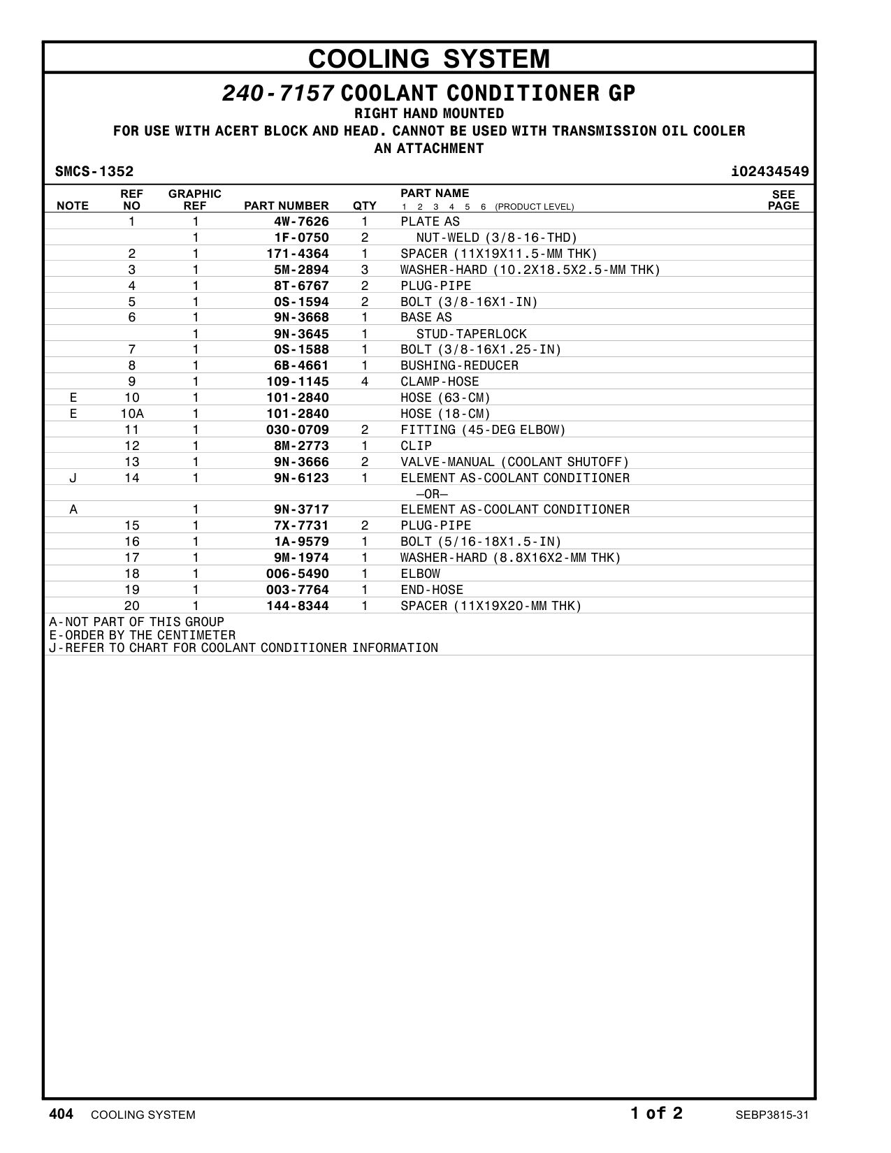 4W-7626 PLATE AS CAT parts manual diagram