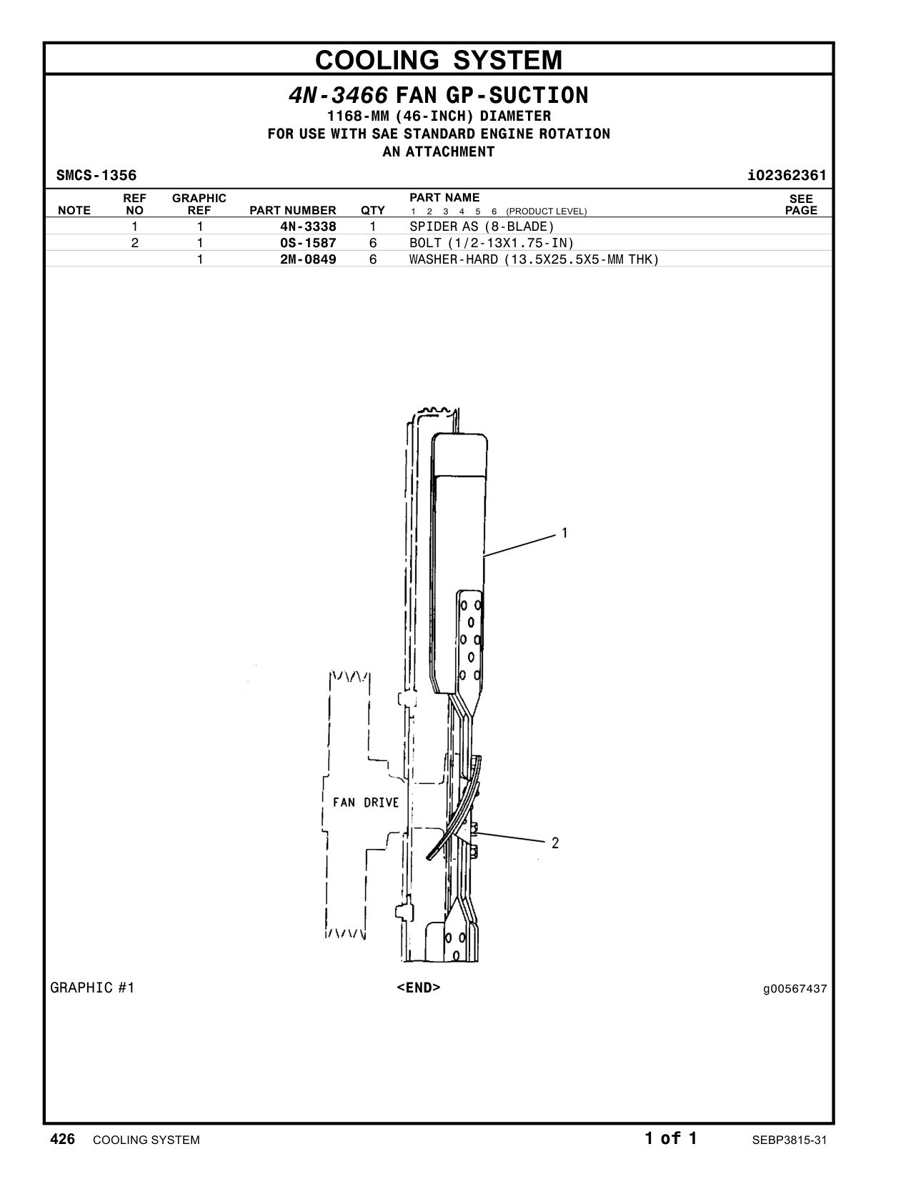 4N-3338 - SPIDER AS (8-BLADE)