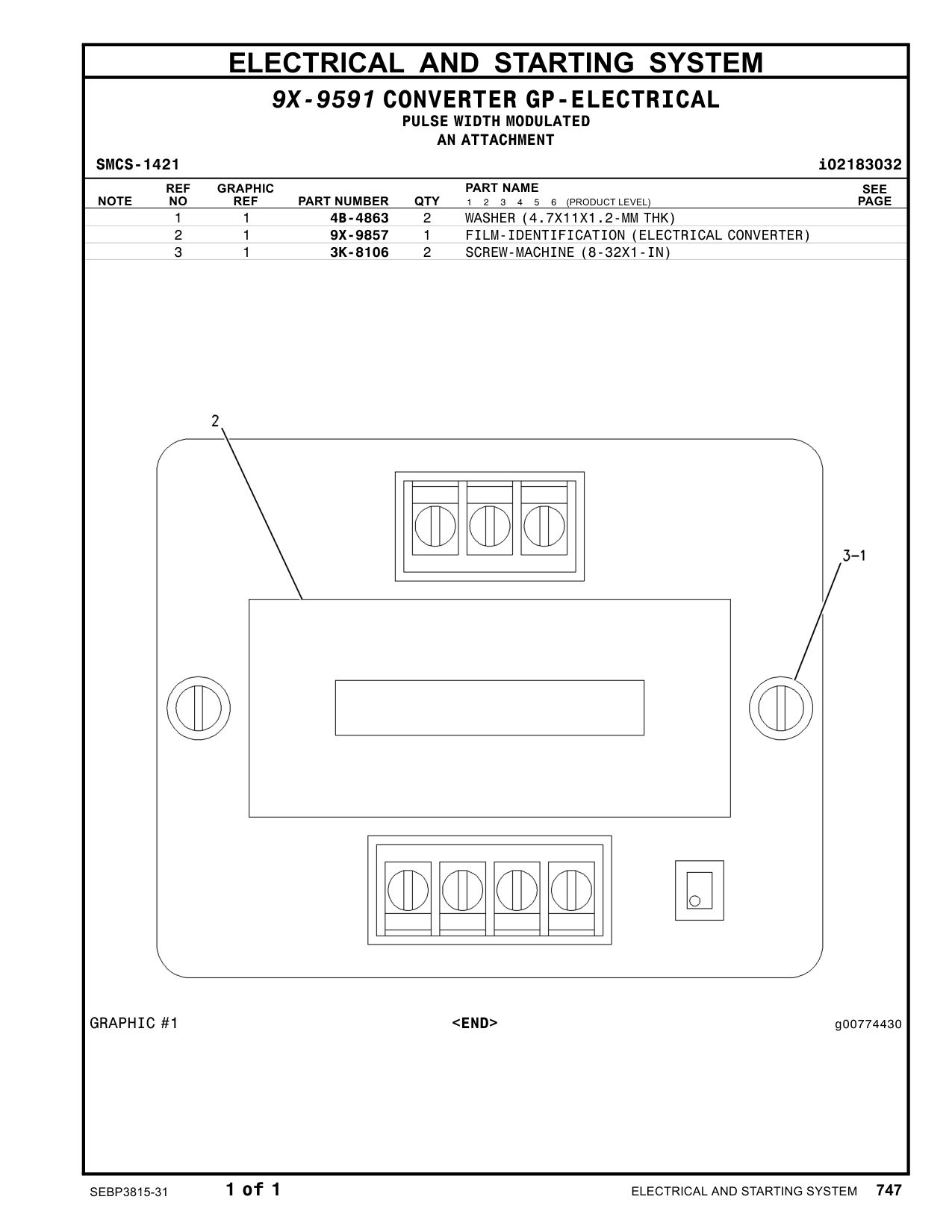 3K-8106 - SCREW-MACHINE (8-32X1-IN)