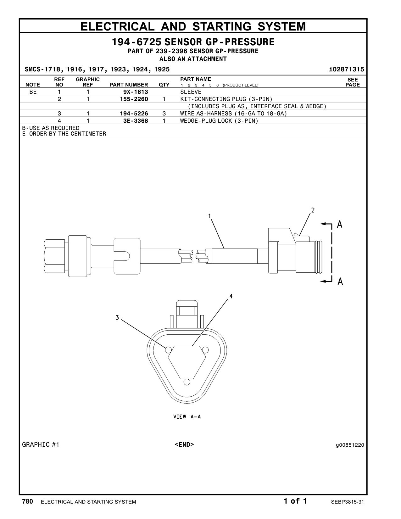 3E-3368 - WEDGE
