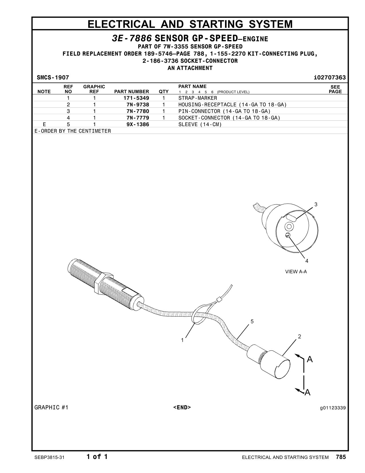 7N-7779 - SOCKET-CONNECTOR (14-GA TO 18-GA)