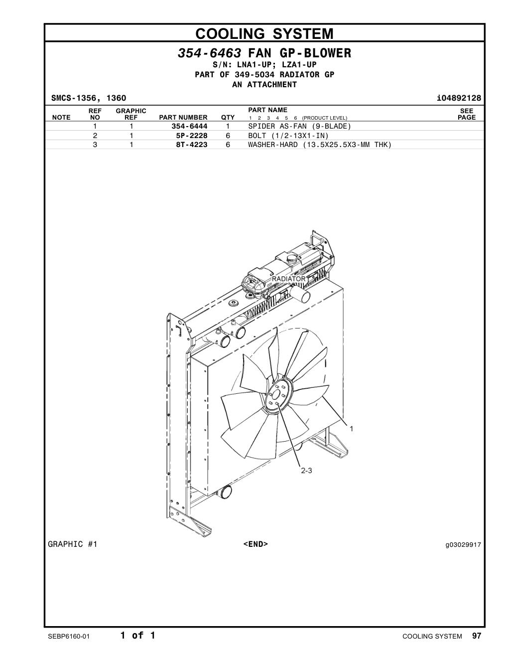 354-6444 - SPIDER AS-FAN (9-BLADE)