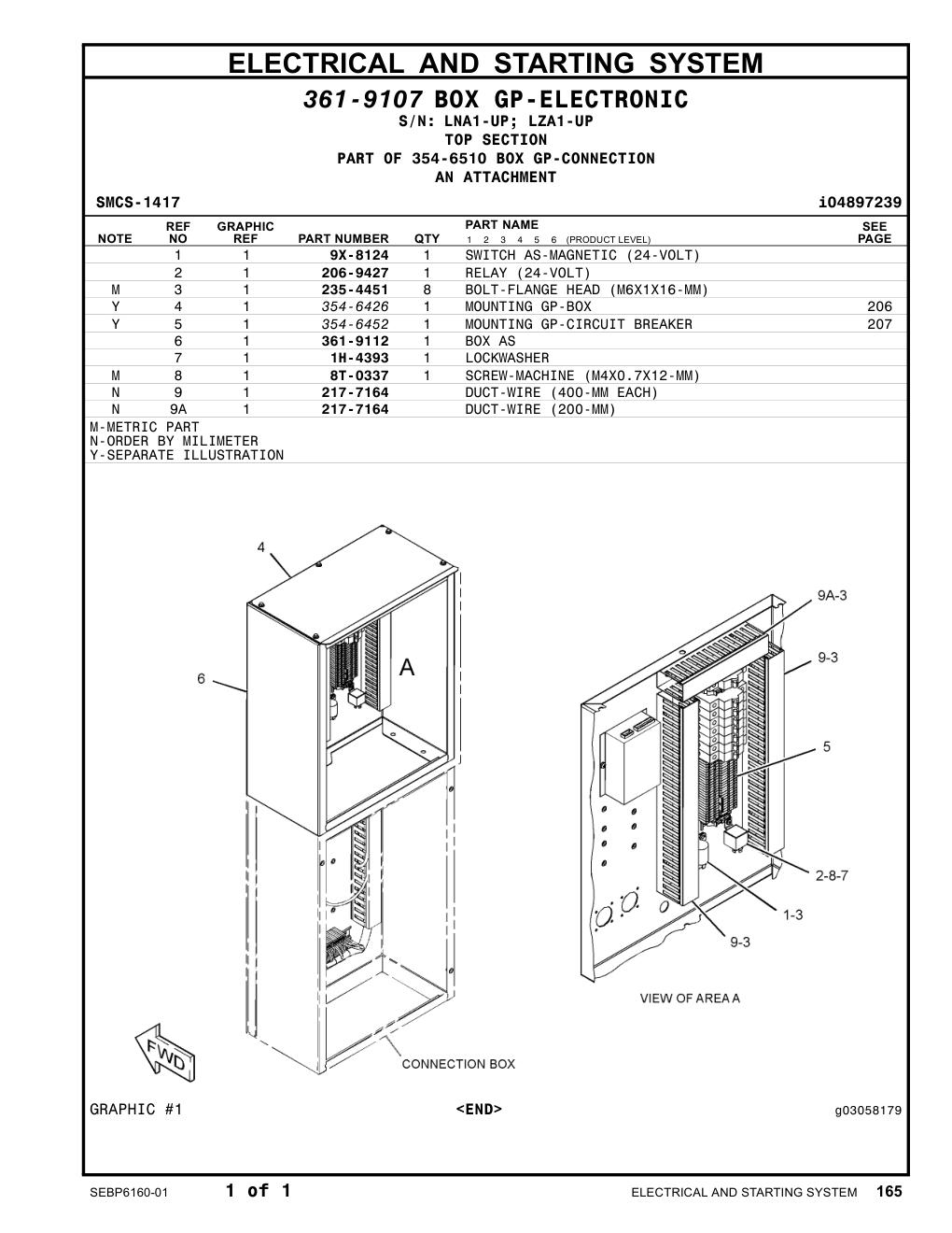 354-6452 - MOUNTING GP-CIRCUIT BREAKER