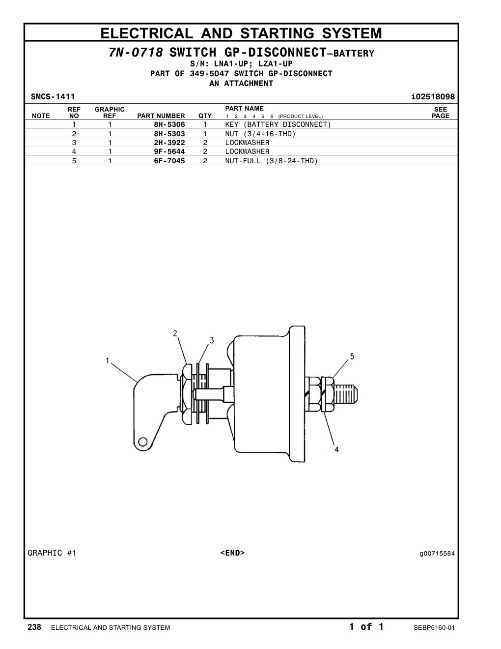 6F-7045 - NUT