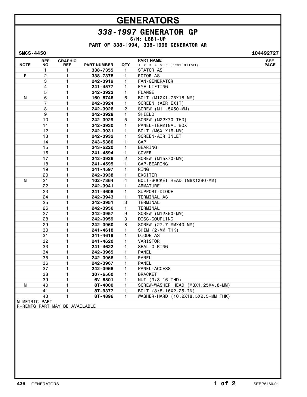 338-7355 - STATOR AS