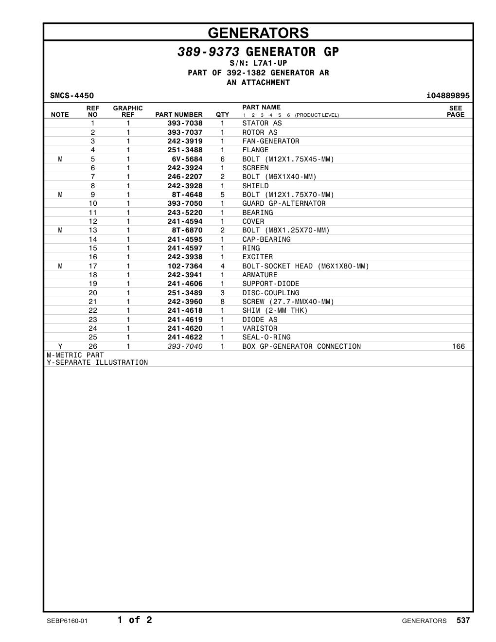 393-7037 - ROTOR AS