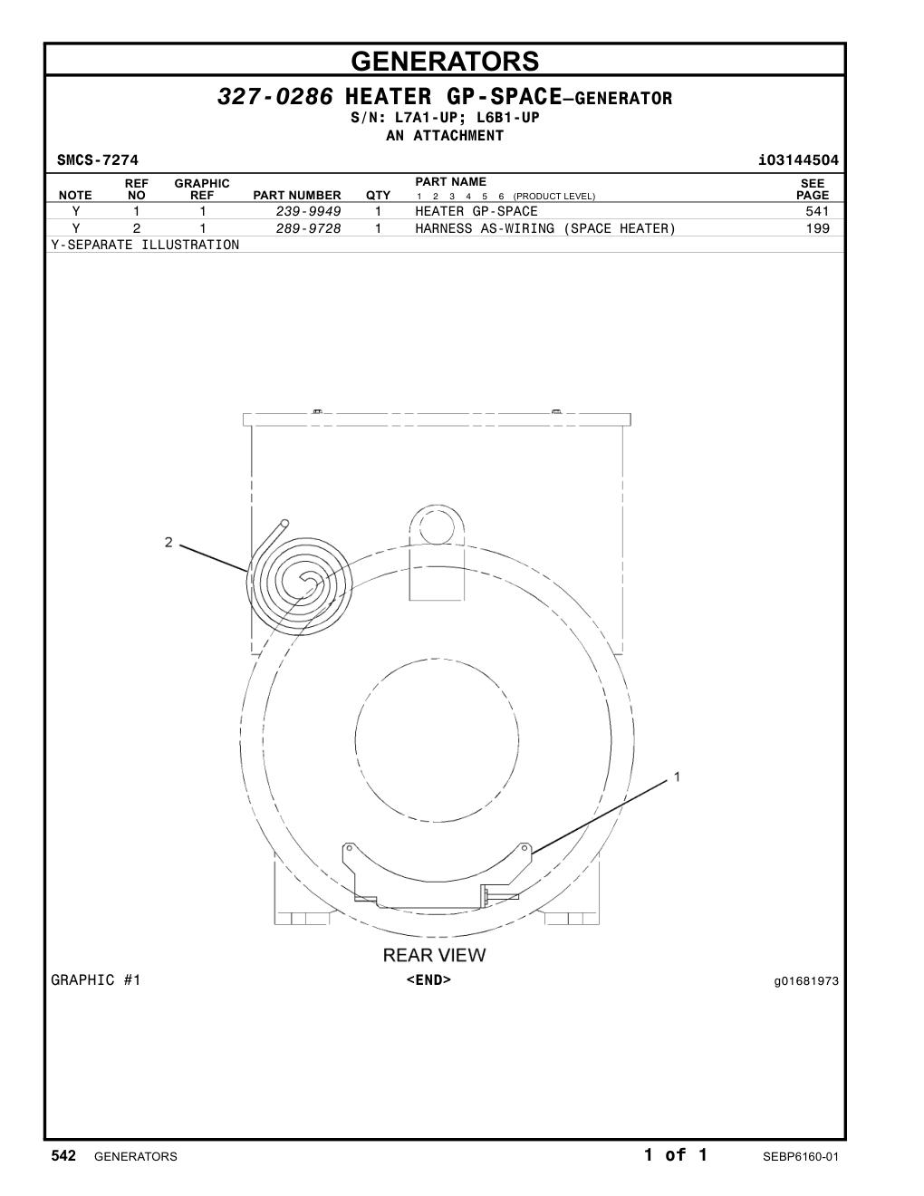 239-9949 - HEATER GP-SPACE
