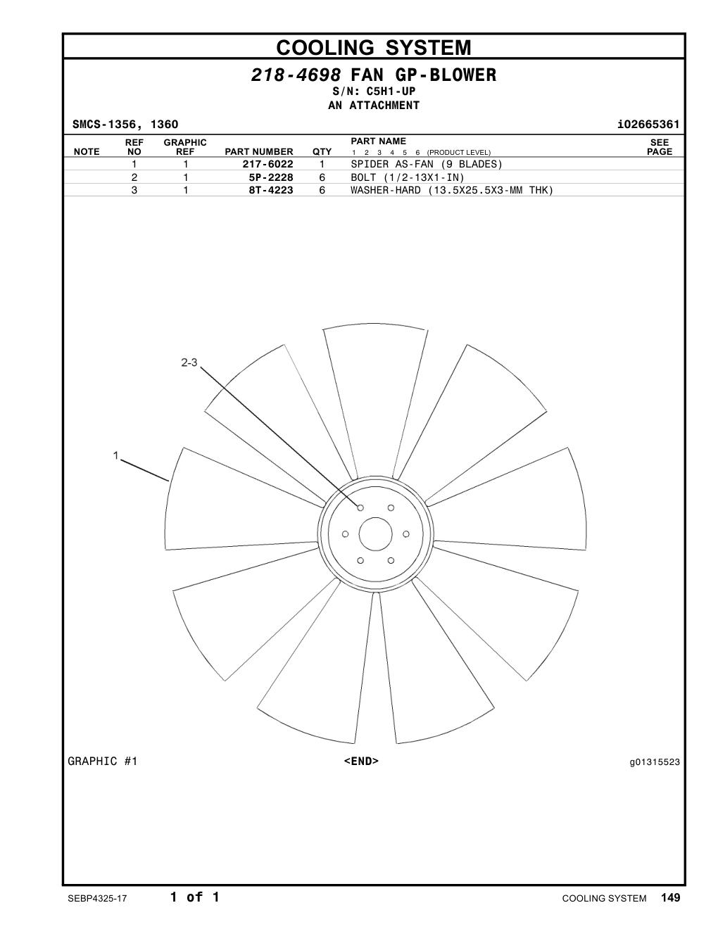 217-6022 - SPIDER AS-FAN (9 BLADES)