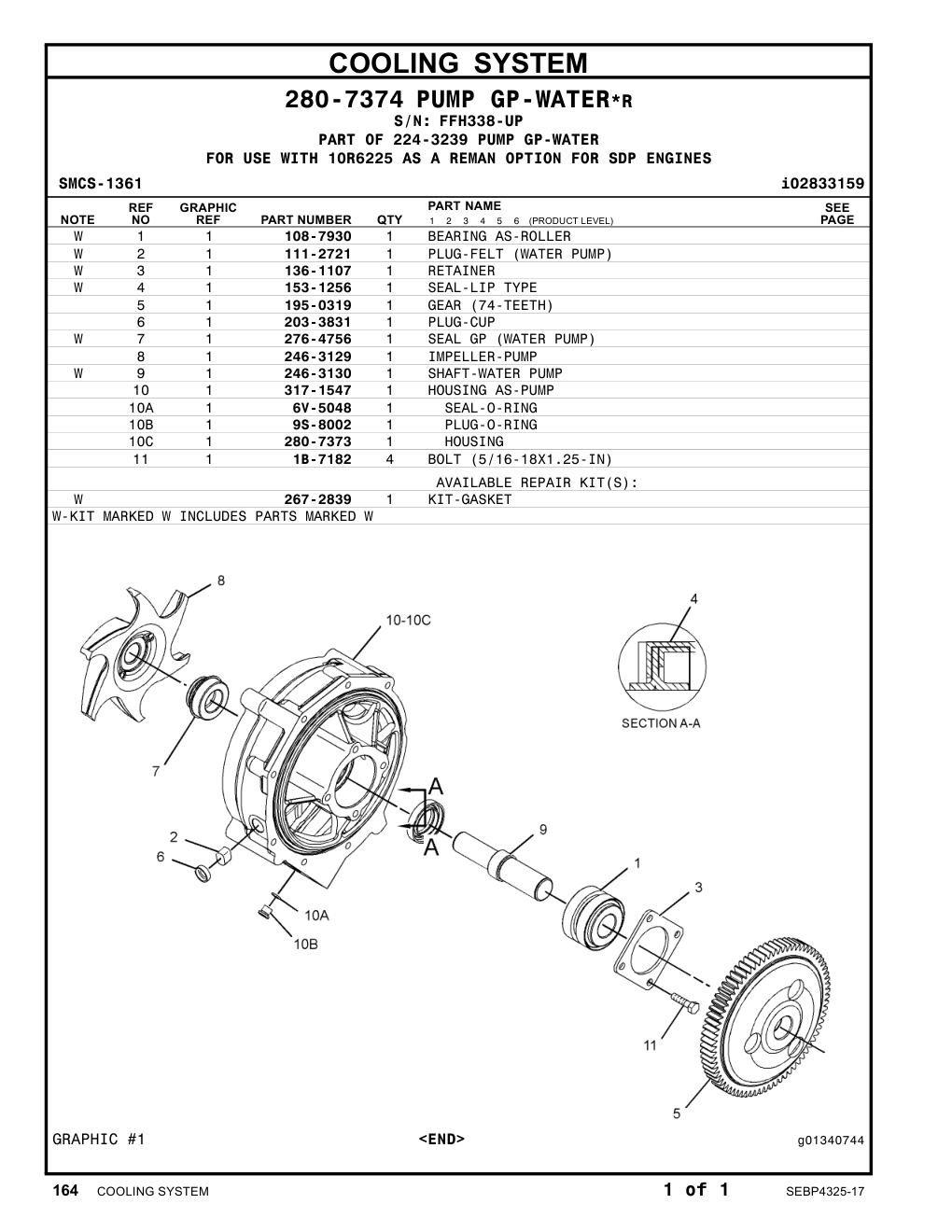 317-1547 - HOUSING AS-PUMP