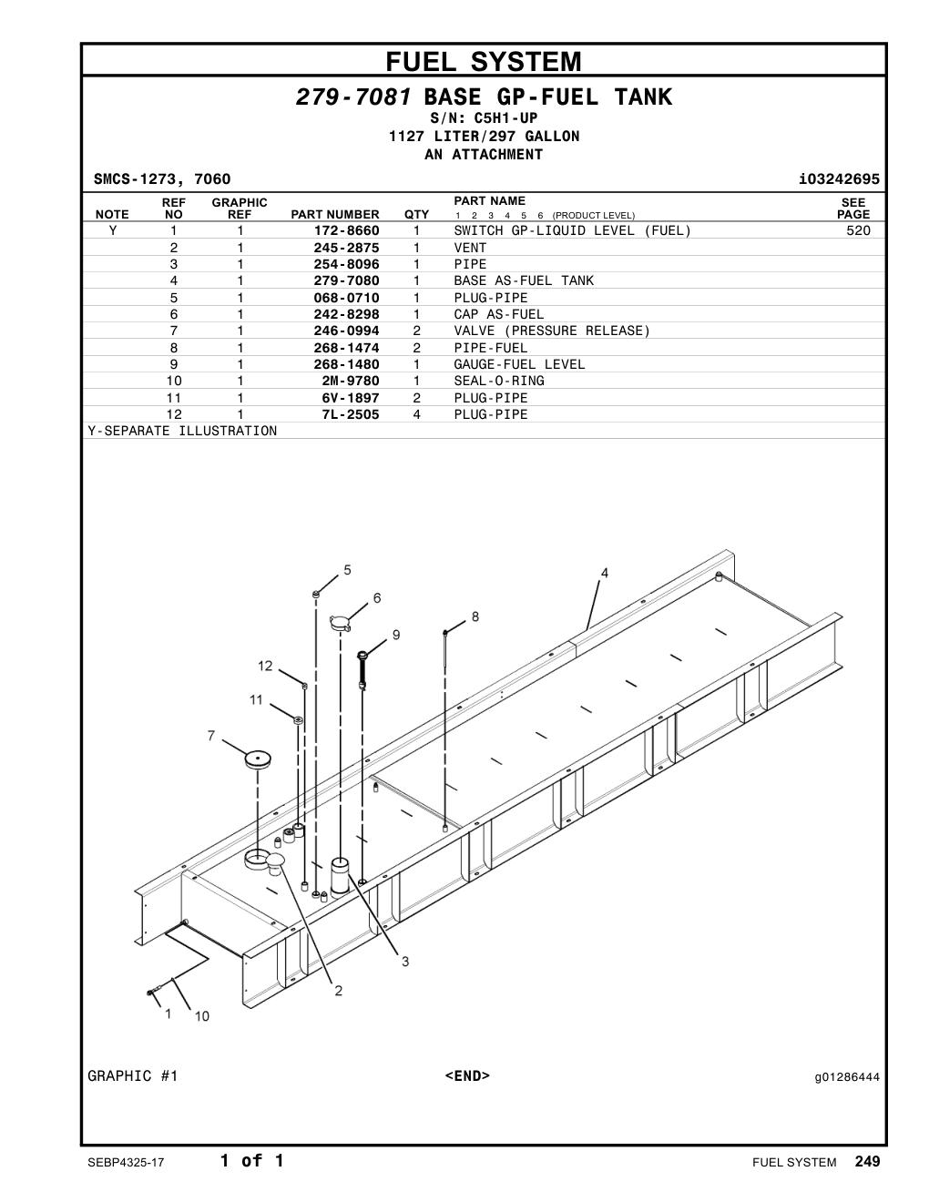 268-1474 - PIPE-FUEL