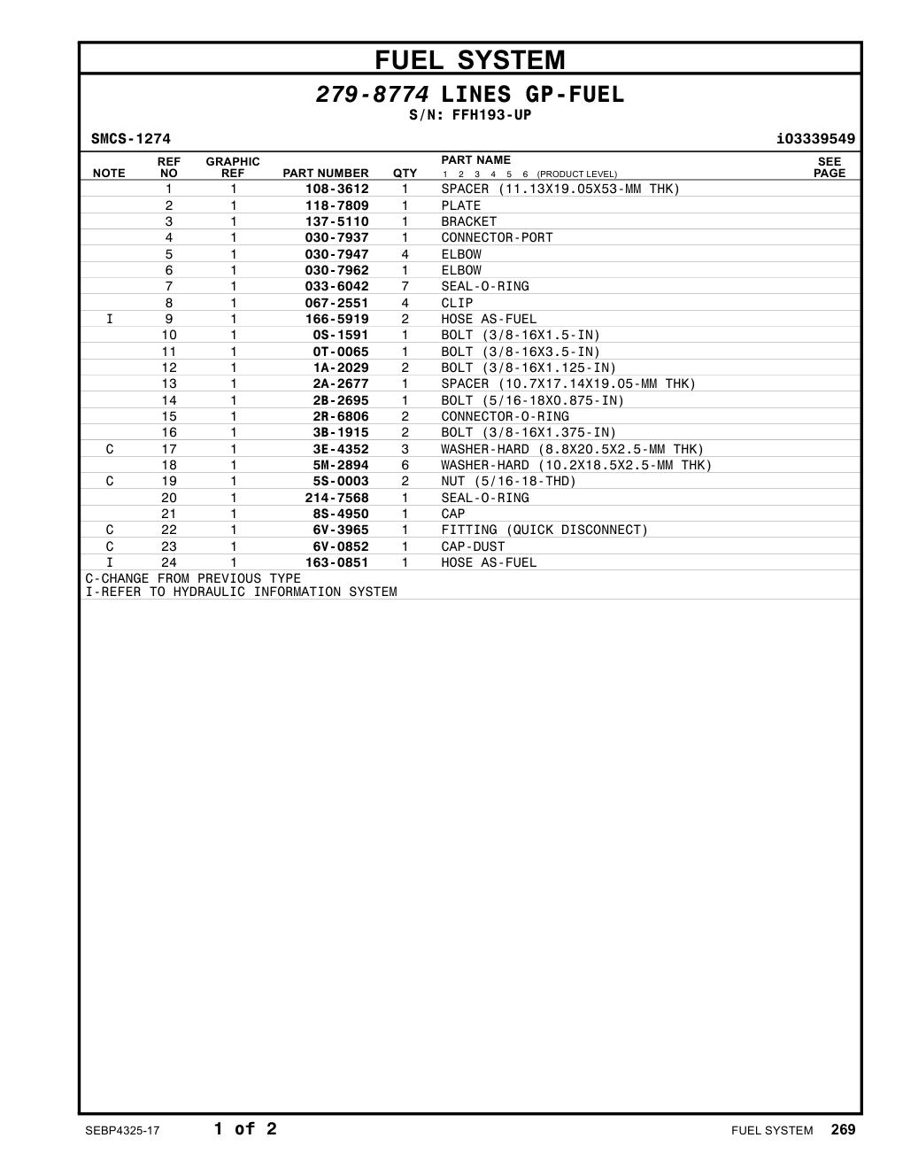 163-0851 - HOSE AS-FUEL