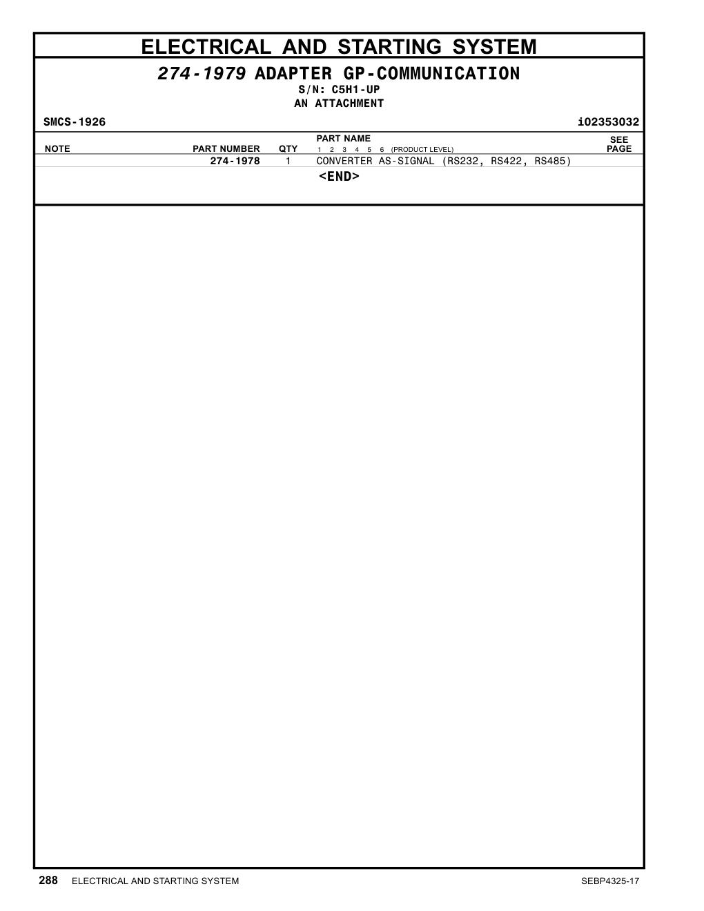 274-1978 - CONVERTER AS-SIGNAL (RS232, RS422, RS485)