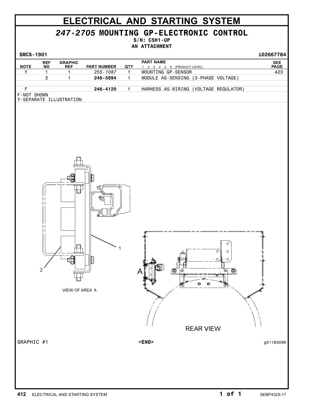 255-1087 - MOUNTING GP-SENSOR