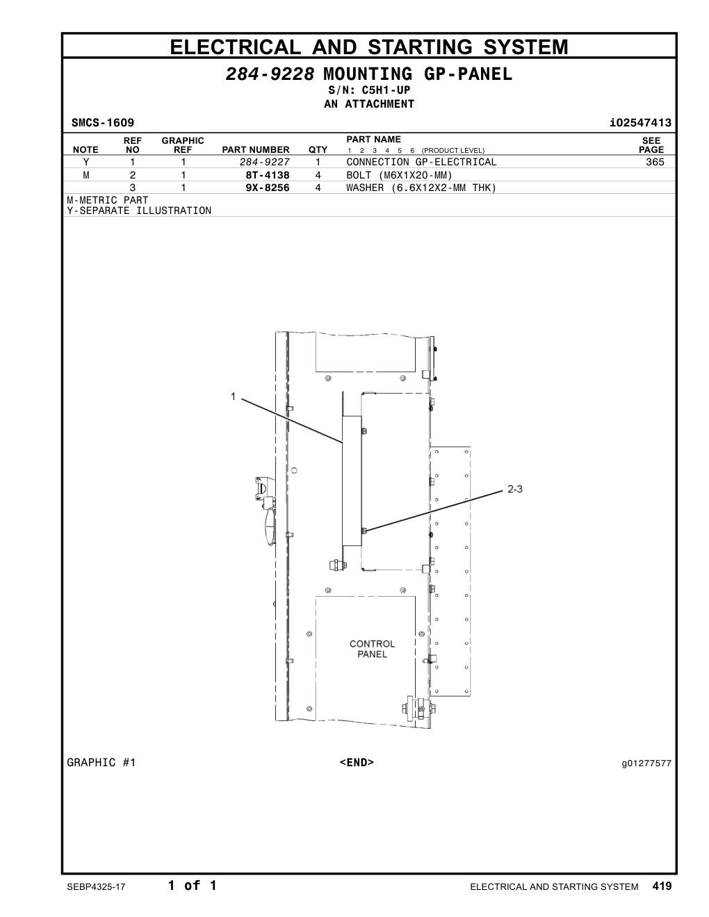 284-9227 - CONNECTION GP-ELECTRICAL