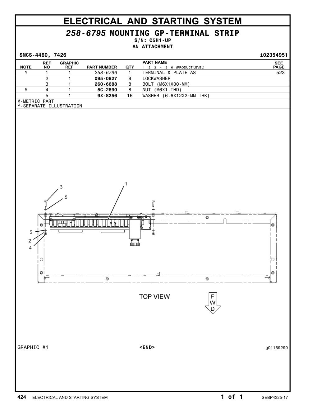 260-6688 - BOLT (M6X1X30-MM)