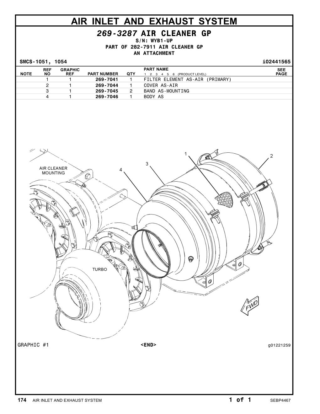 269-7045 - BAND AS-MOUNTING
