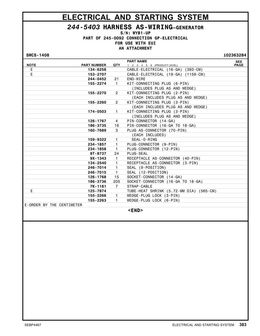 234-1857 - PLUG-CONNECTOR (9-PIN)