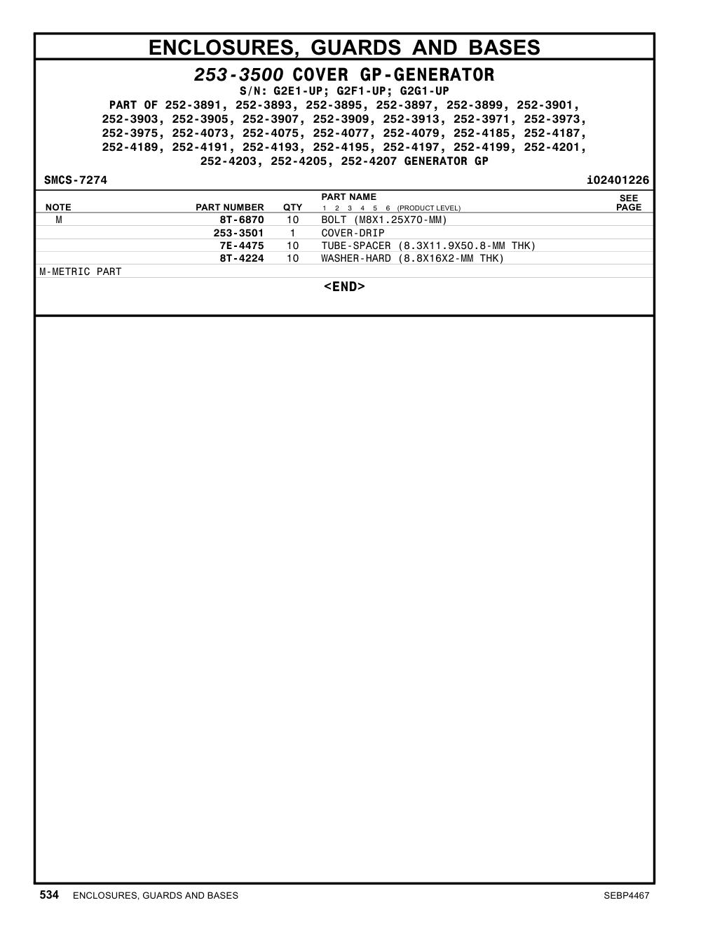 8T-6870 - BOLT (M8X1.25X70-MM)