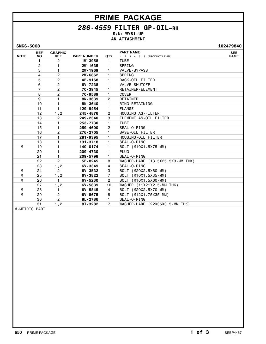 281-9395 - HOUSING-OIL FILTER