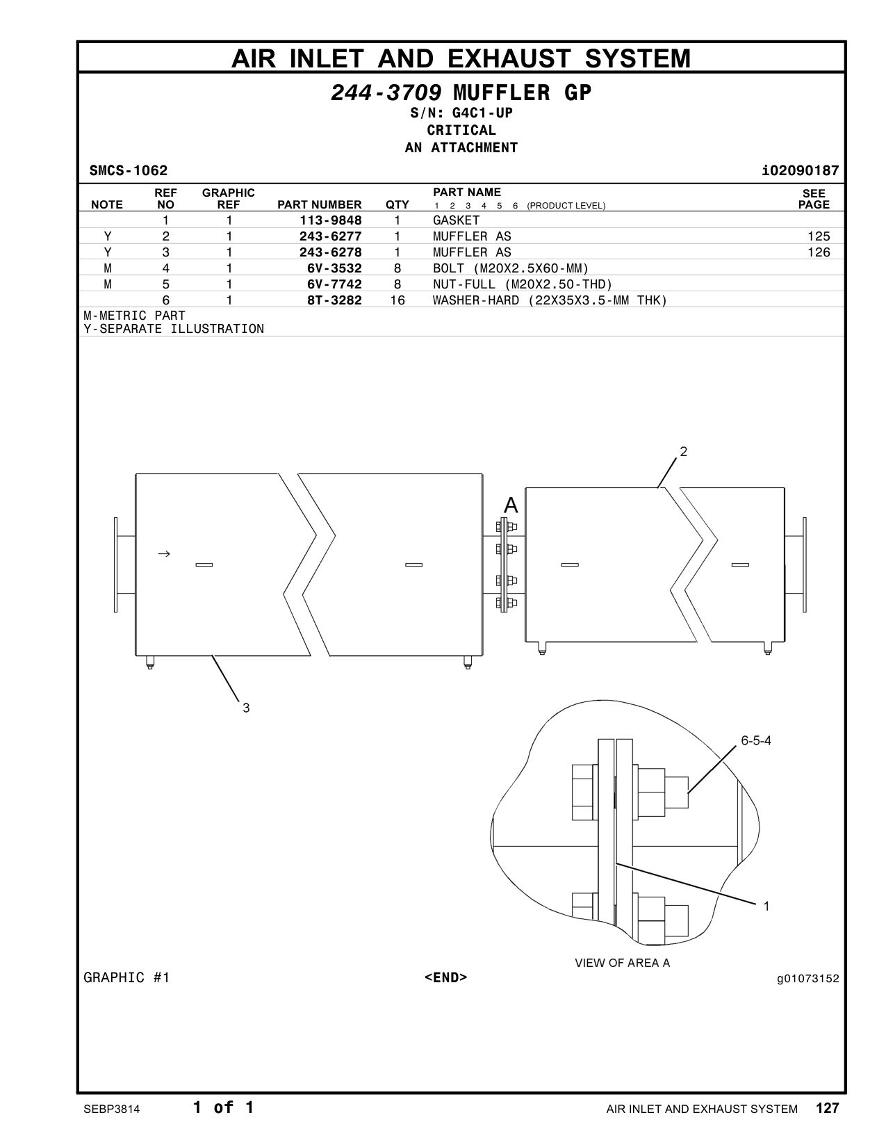 243-6278 - MUFFLER AS