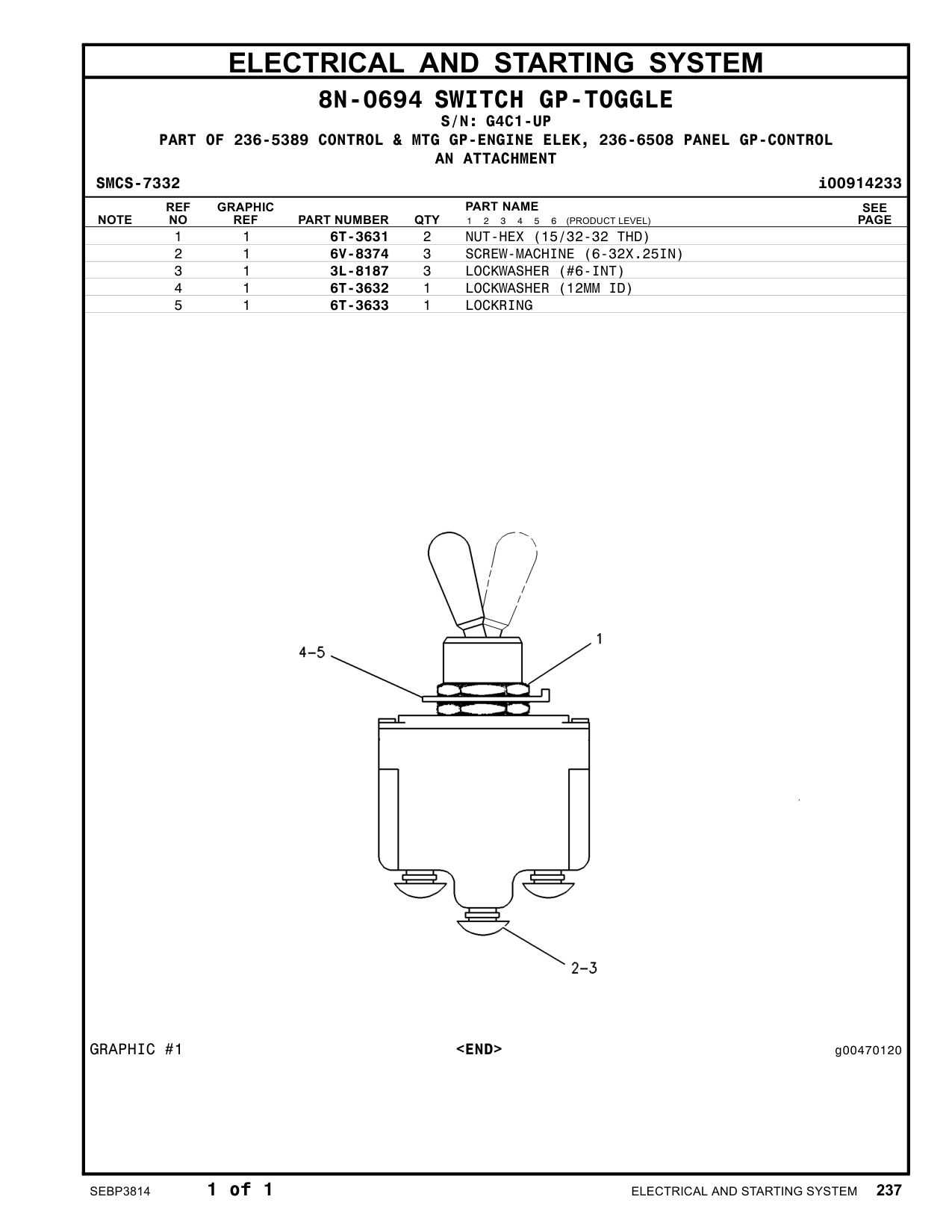 6T-3633 - RING-LOCKING