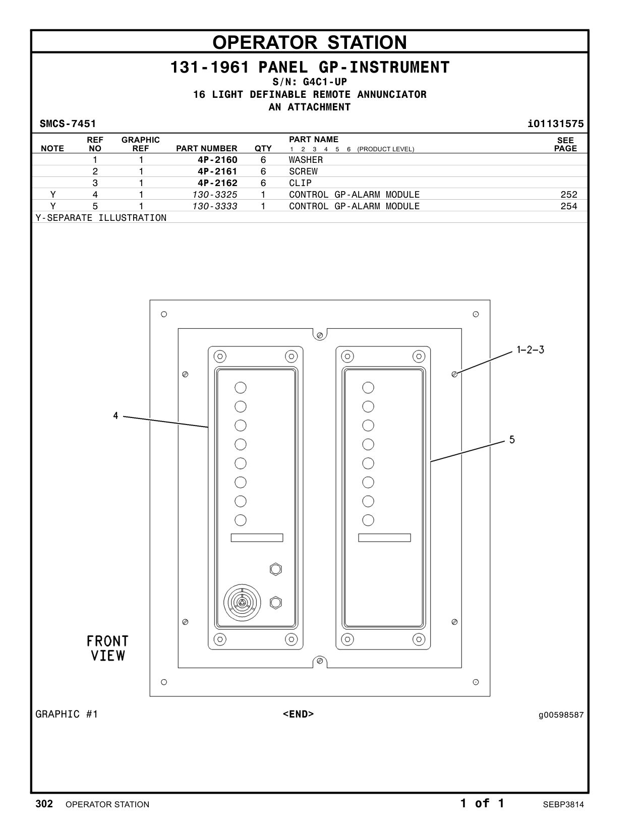 130-3333 - MODULE GP-ALARM (CUSTOM)