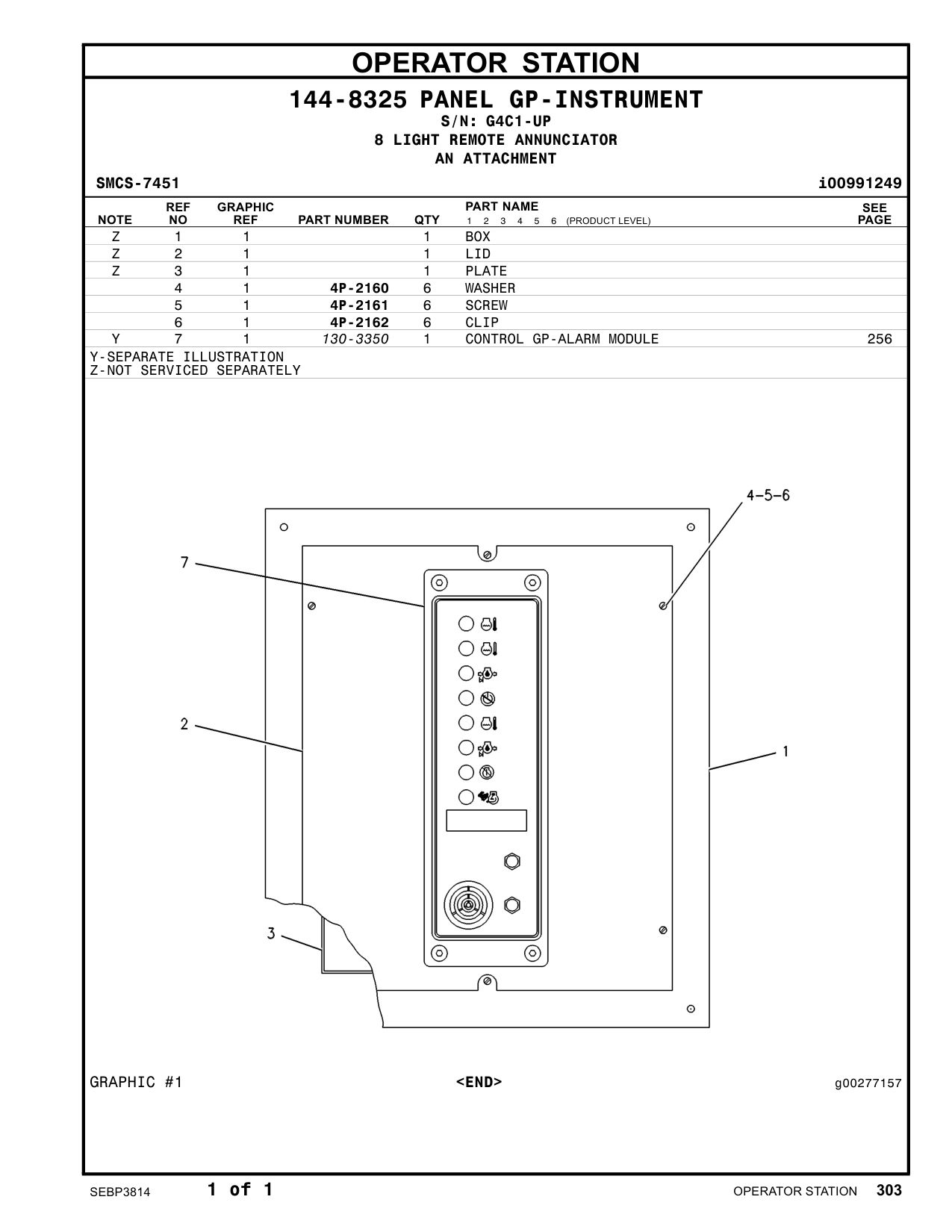 130-3350 - CONTROL GP-ALARM MODULE