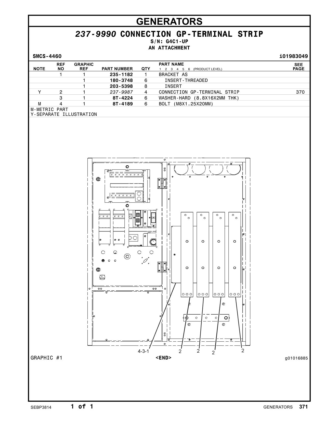 237-9987 - CONNECTION GP-TERMINAL STRIP