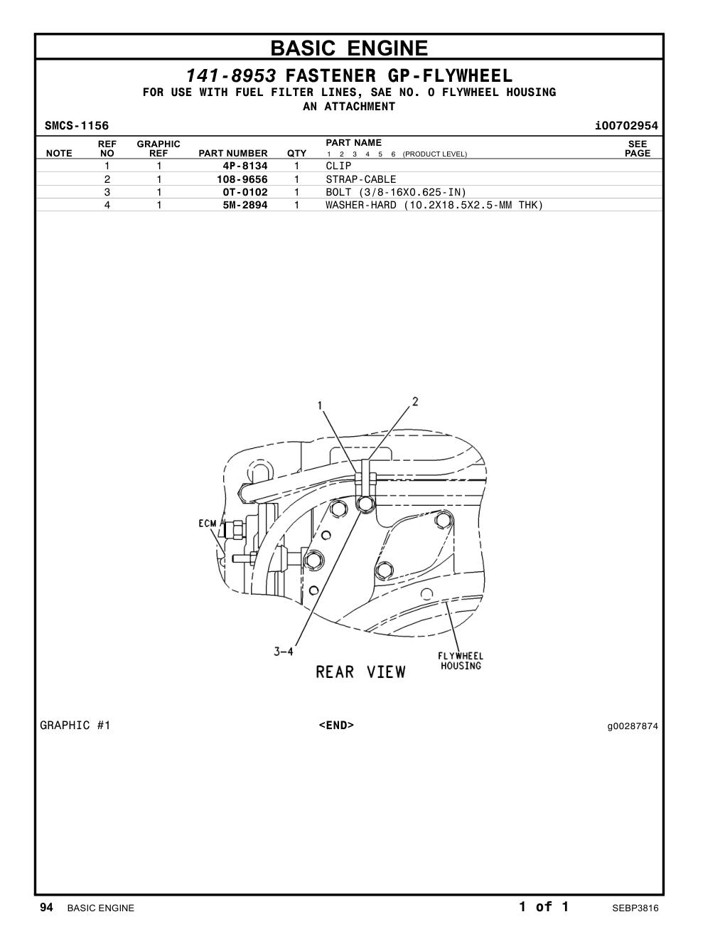 108-9656 - STRAP-CABLE