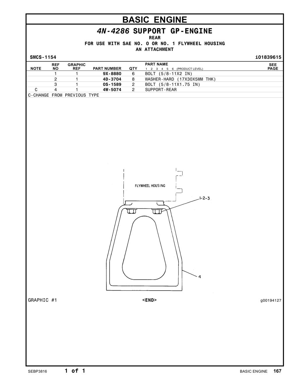 9X-8880 - BOLT (5/8-11X2-IN)