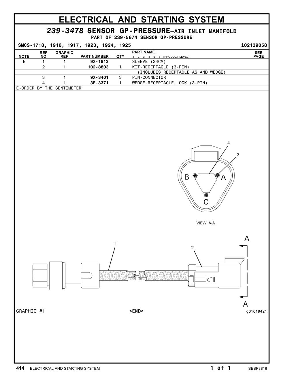 9X-3401 - PIN