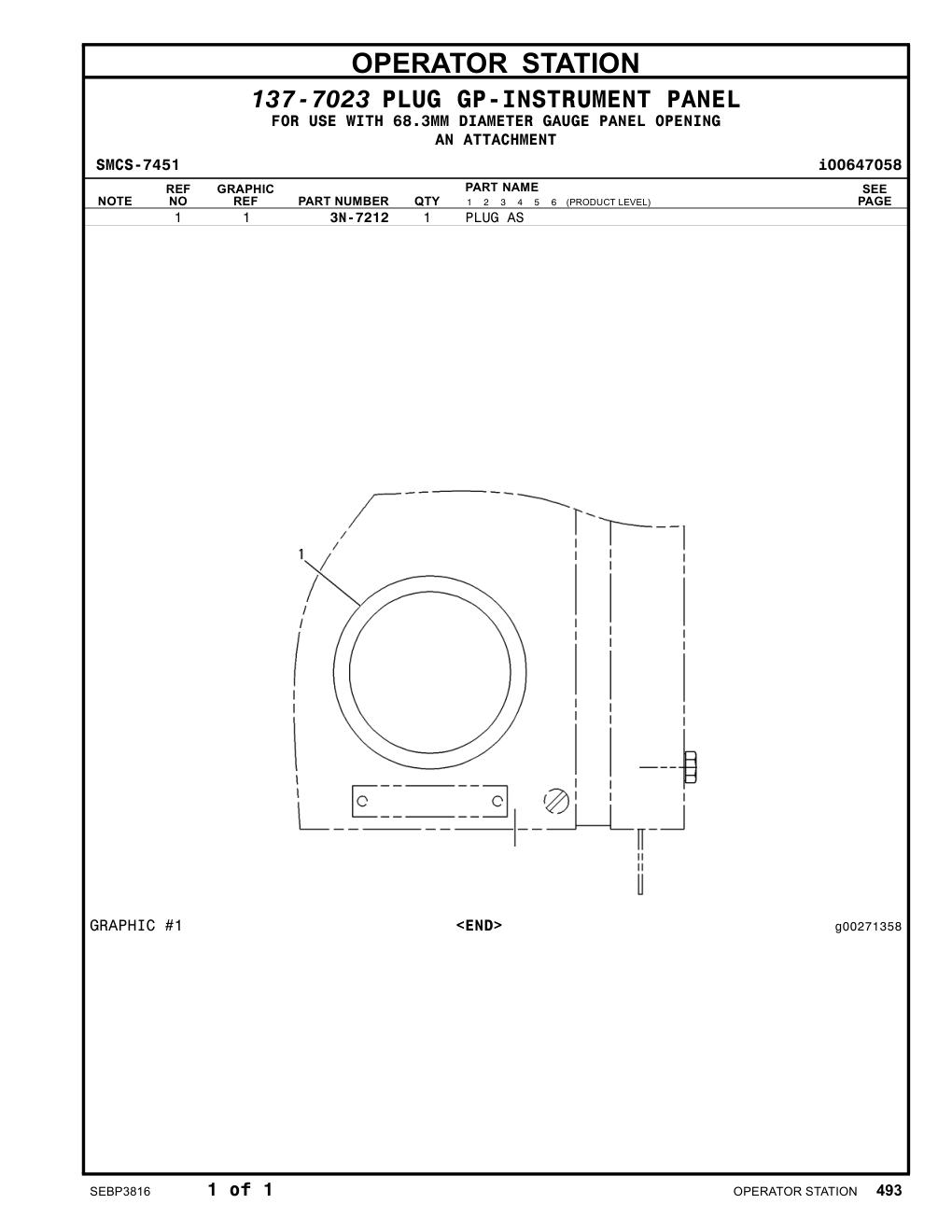 3N-7212 - PLUG AS