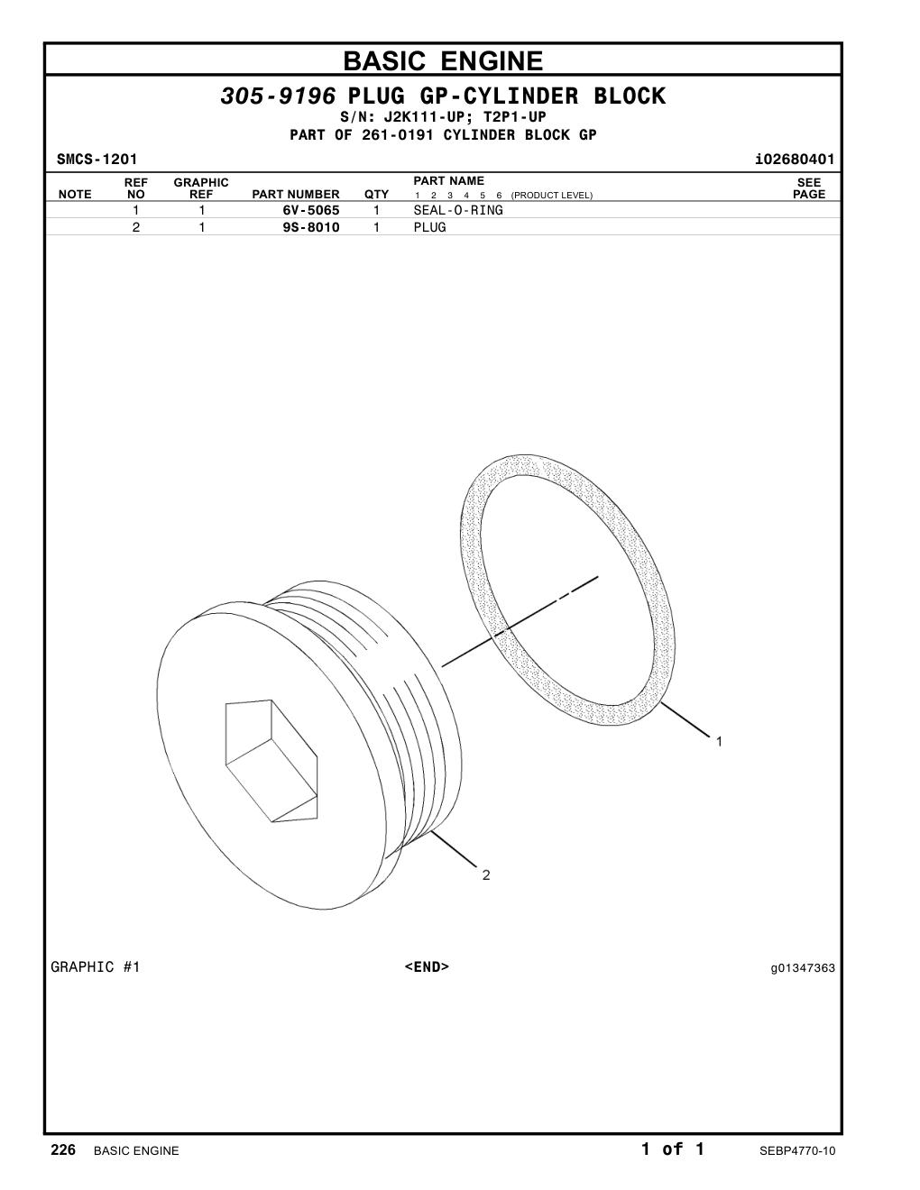 9S-8010 - PLUG