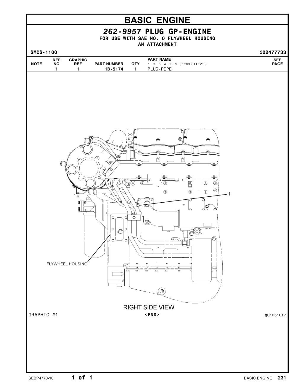 1B-5174 - PLUG-PIPE