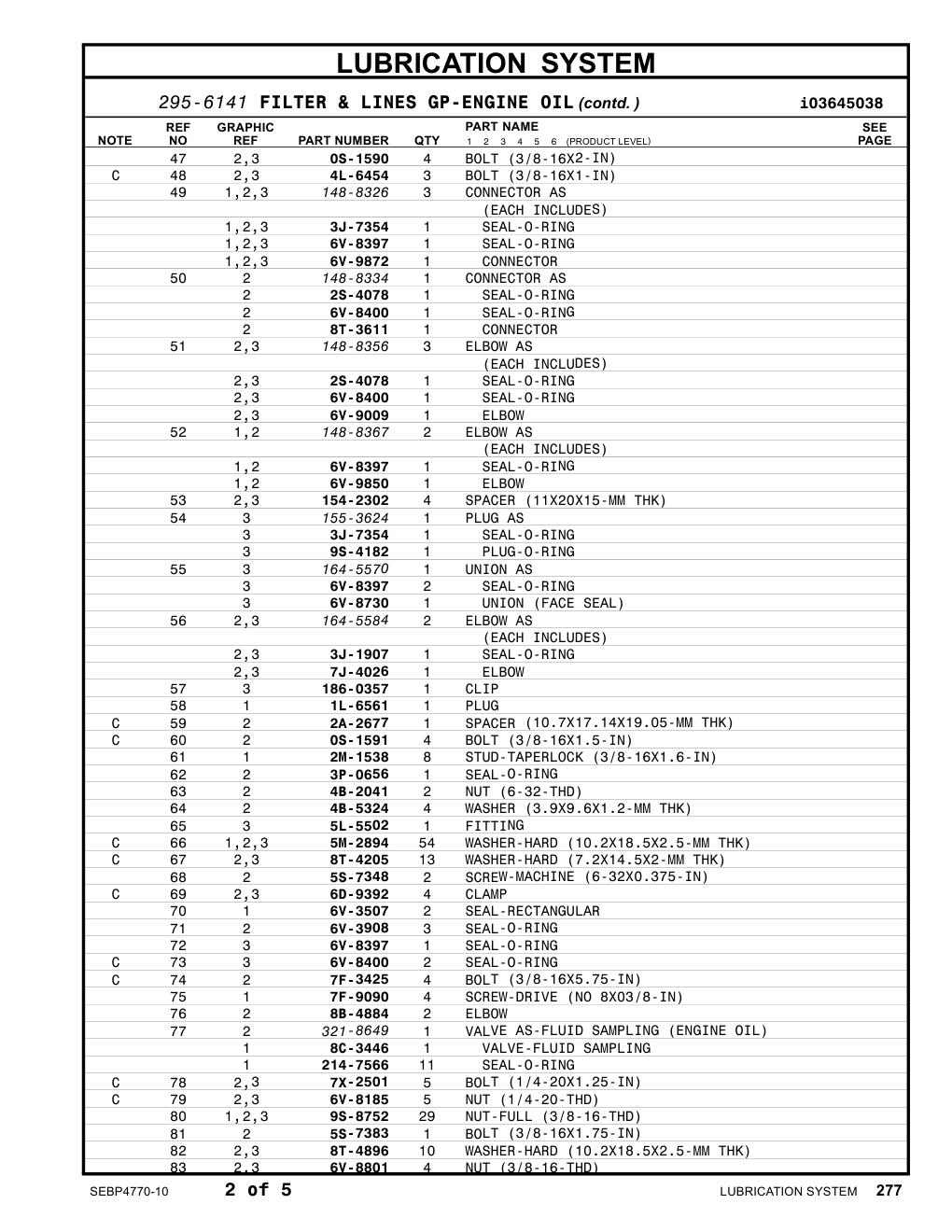 6D-9392 CLAMP CAT parts manual diagram