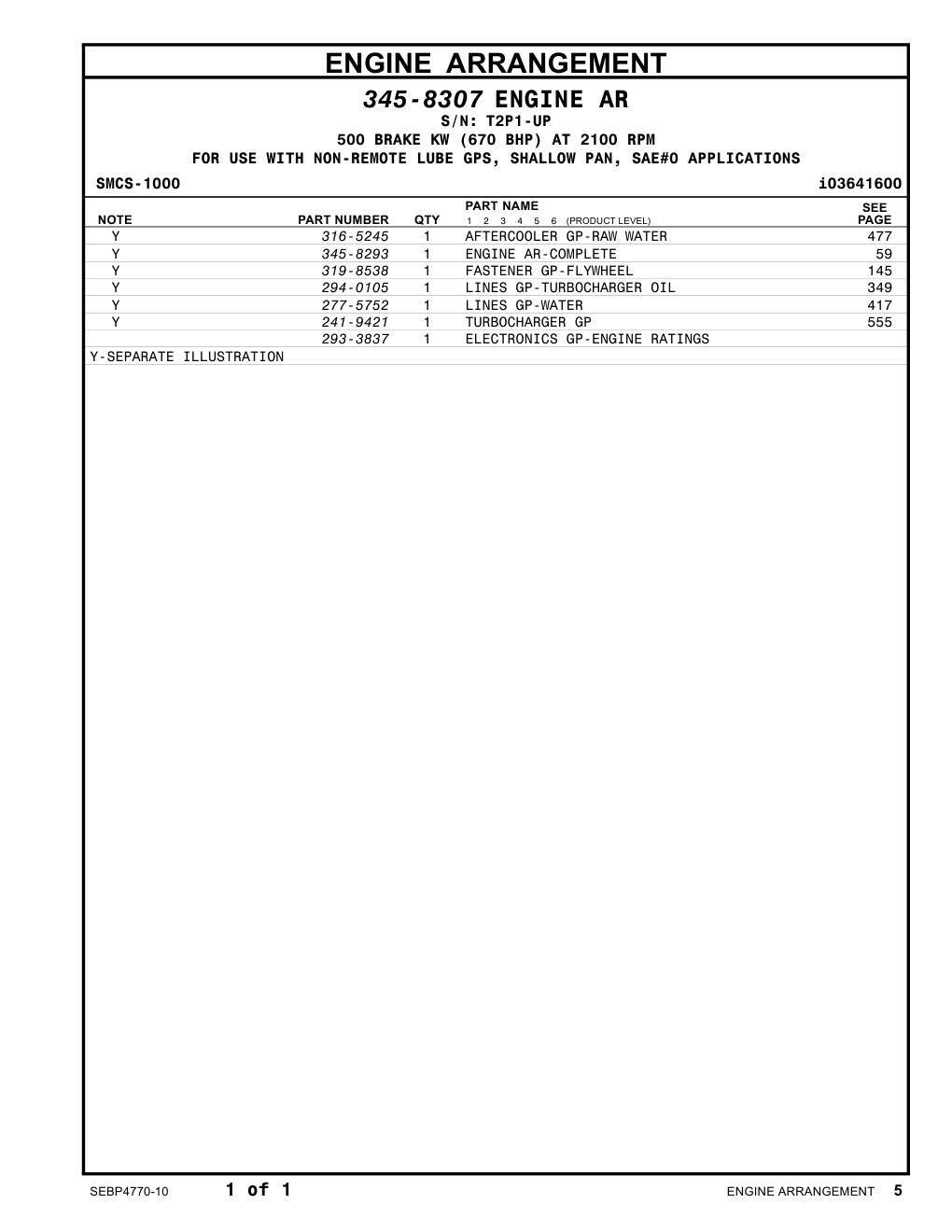 241-9421 - TURBOCHARGER GP