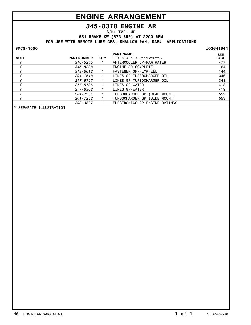 345-8298 - ENGINE AR-COMPLETE