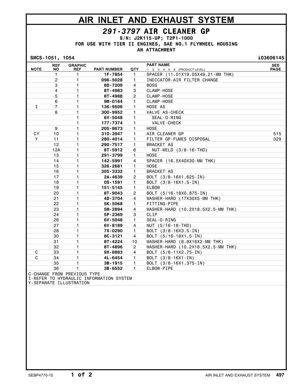 142-5991 SPACER (16.5X40X30-MM THK) CAT parts manual diagram