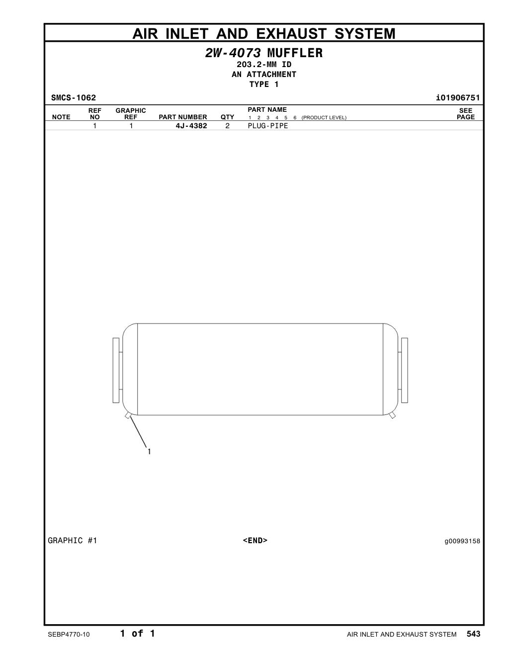 4J-4382 - PLUG-PIPE