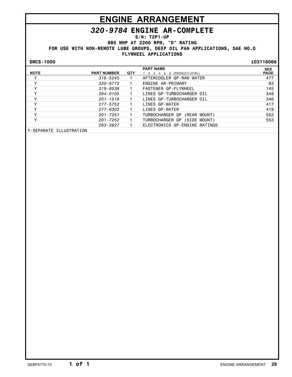 320-9772 - ENGINE AR-PRIMARY