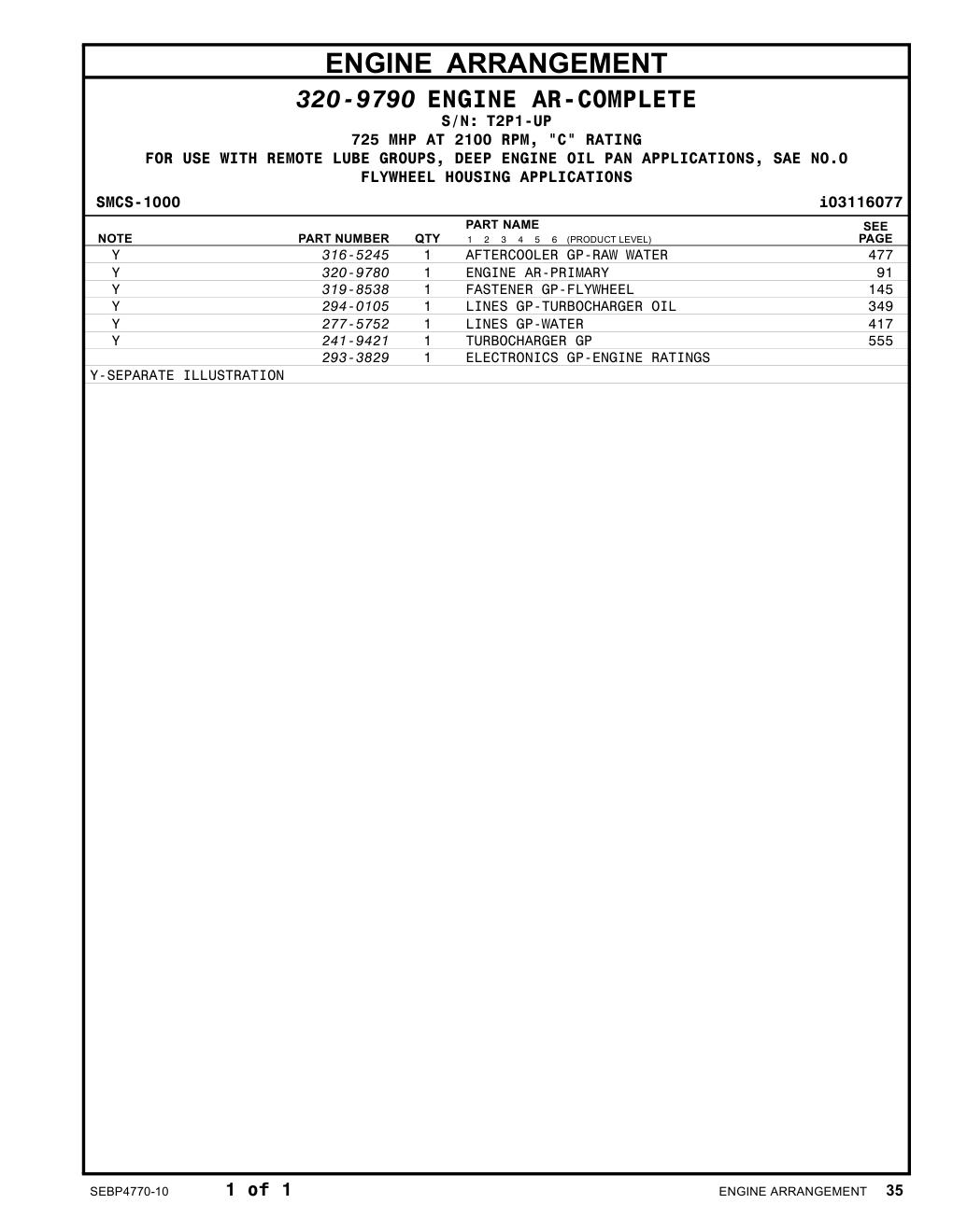 320-9780 - ENGINE AR-PRIMARY