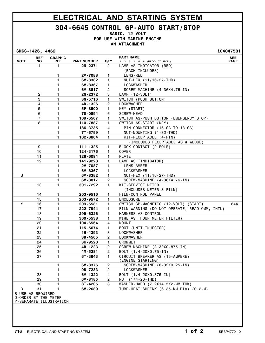 300-5538 WIRE AS (HOUR METER FILTER) CAT parts manual diagram