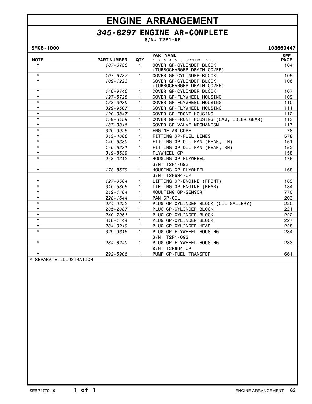 320-9926 - ENGINE AR-CORE
