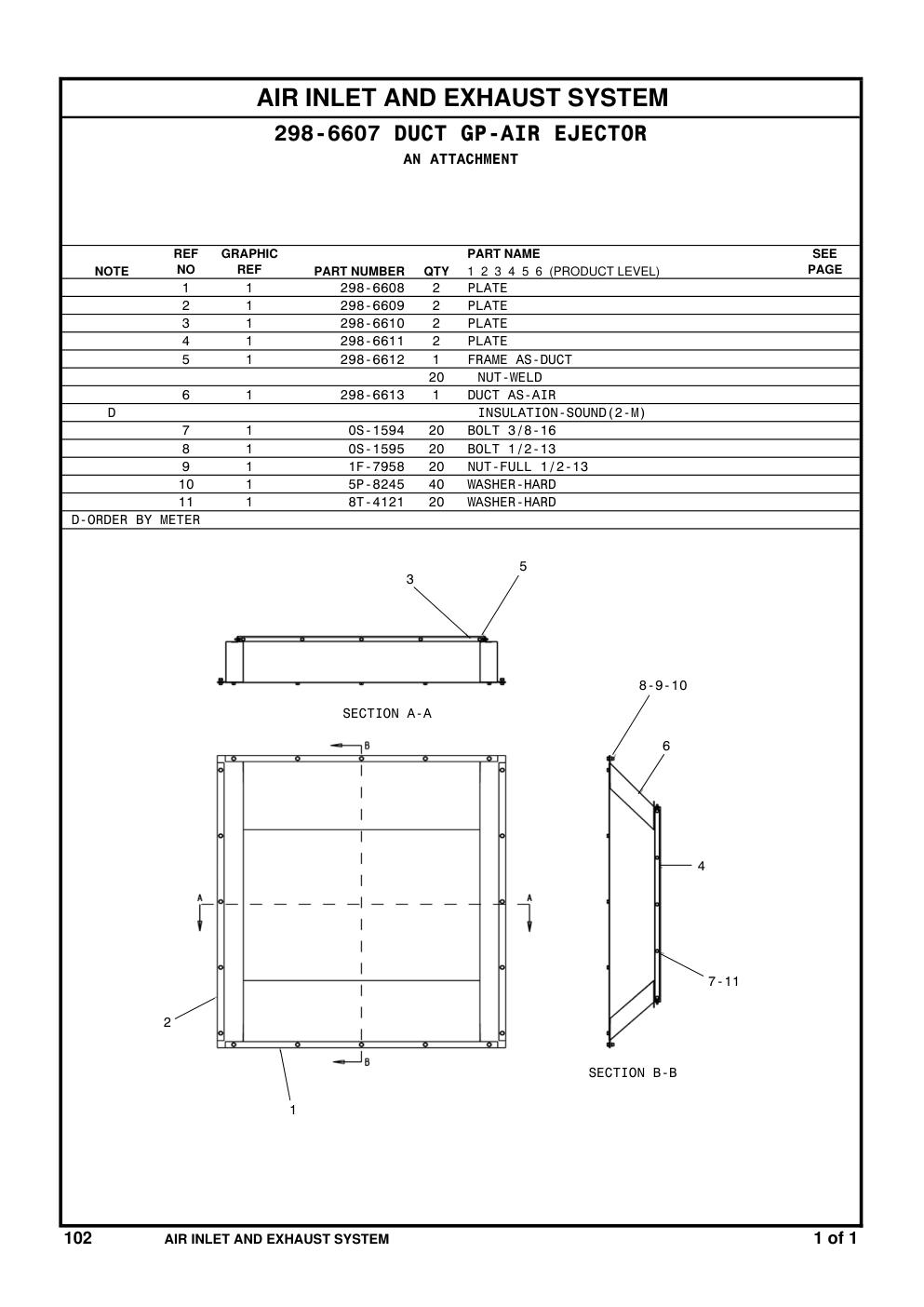298-6613 - DUCT AS-AIR