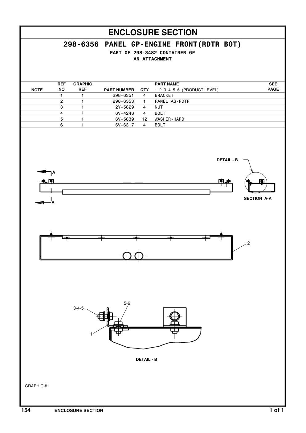 298-6353 - PANEL AS-RDTR