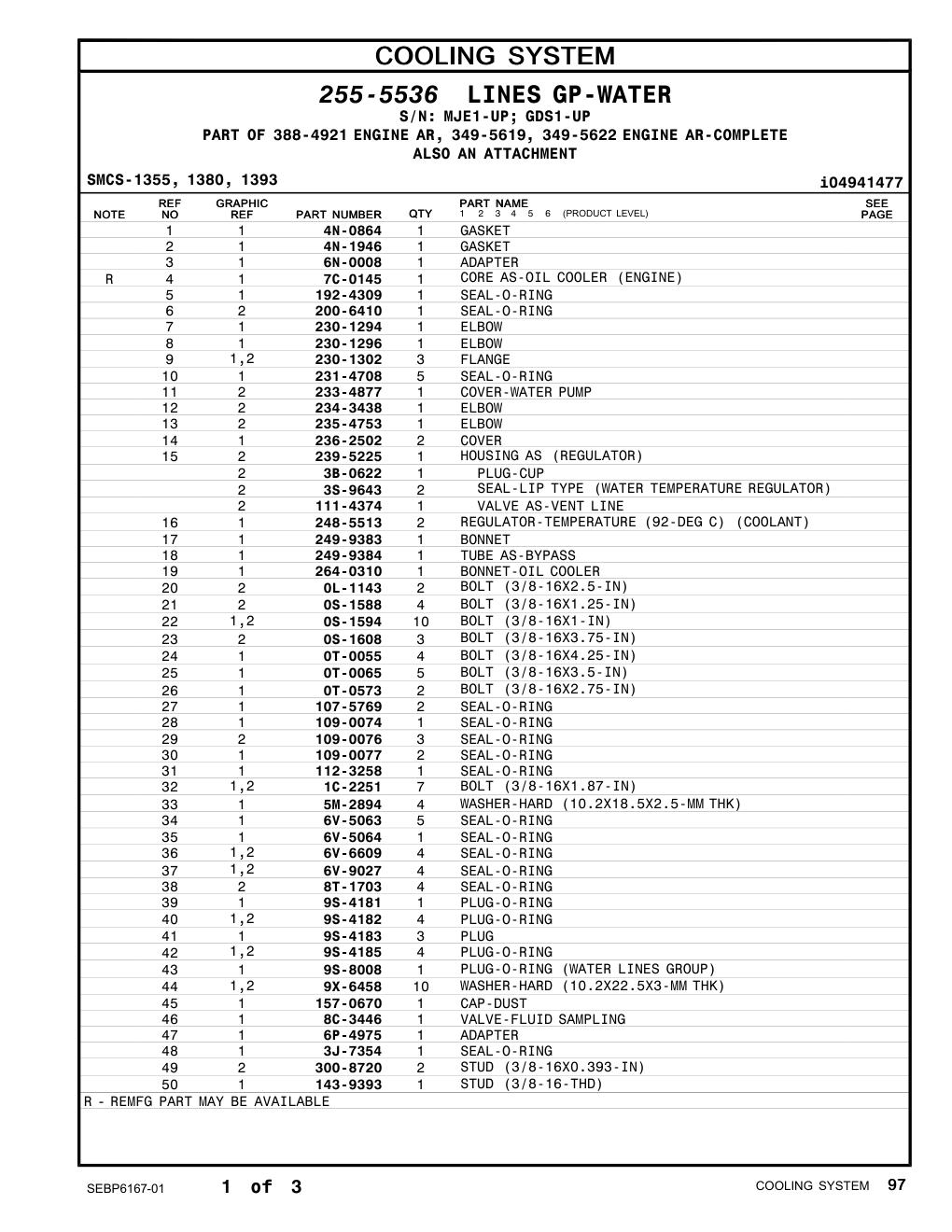 239-5225 HOUSING AS (REGULATOR) CAT parts manual diagram