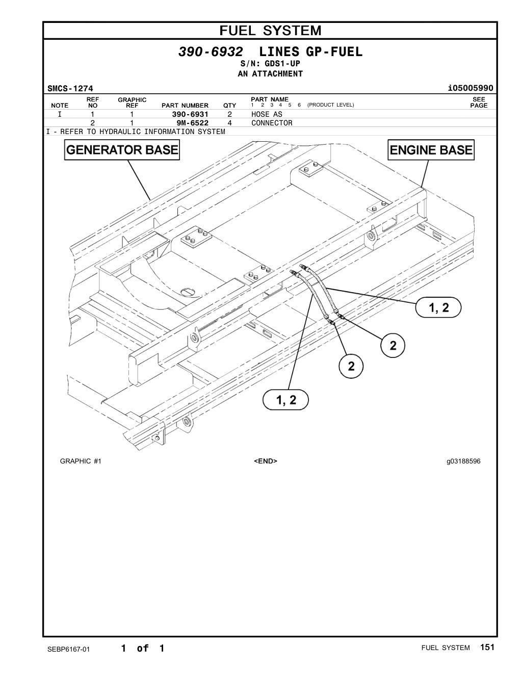 390-6931 - HOSE AS