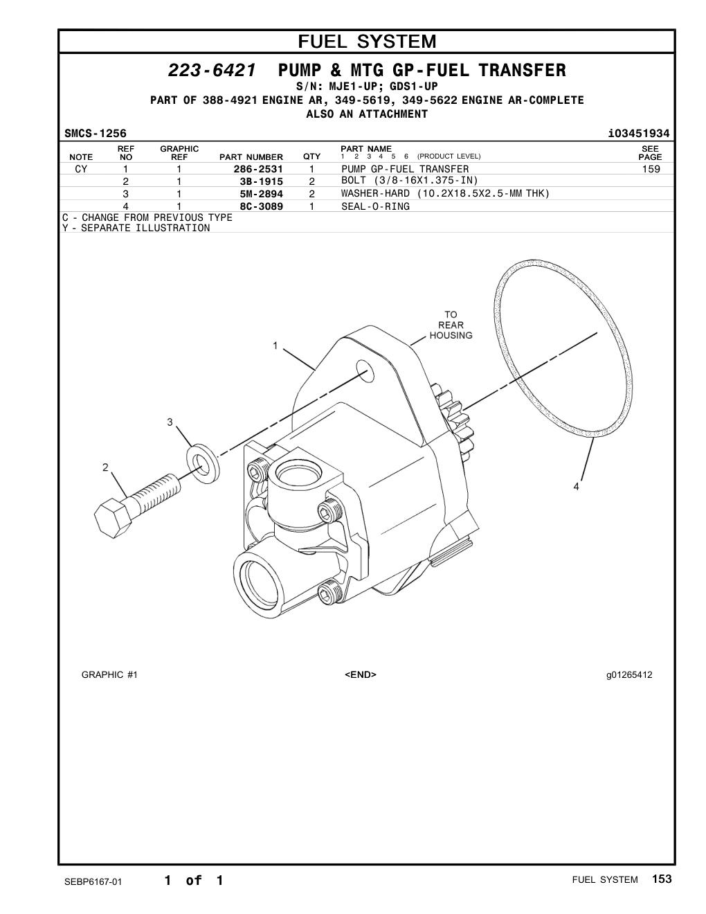 286-2531 - PUMP GP-FUEL TRANSFER